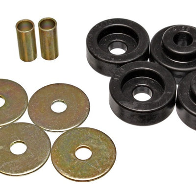 Energy Suspension 73-79 Chrysler B-Body Black Torsion Bar Crossmember Mount Bushing Set