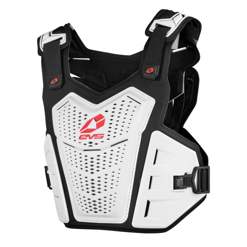 EVS F1 Roost Deflector White/Red - Large/XL EVS F1 Roost Deflector White/Red - Large/XL