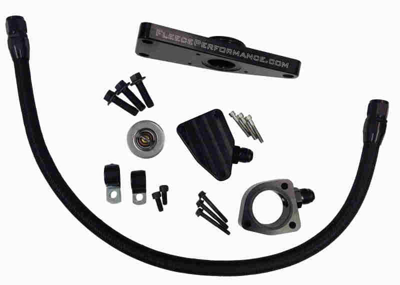 Fleece Performance 03-07 Dodge 5.9L / 04.5-12 6.7L Cummins Coolant Bypass Kit (03-07 Manual Trans) Fleece Performance 03-07 Dodge 5.9L / 04.5-12 6.7L Cummins Coolant Bypass Kit (03-07 Manual Trans)