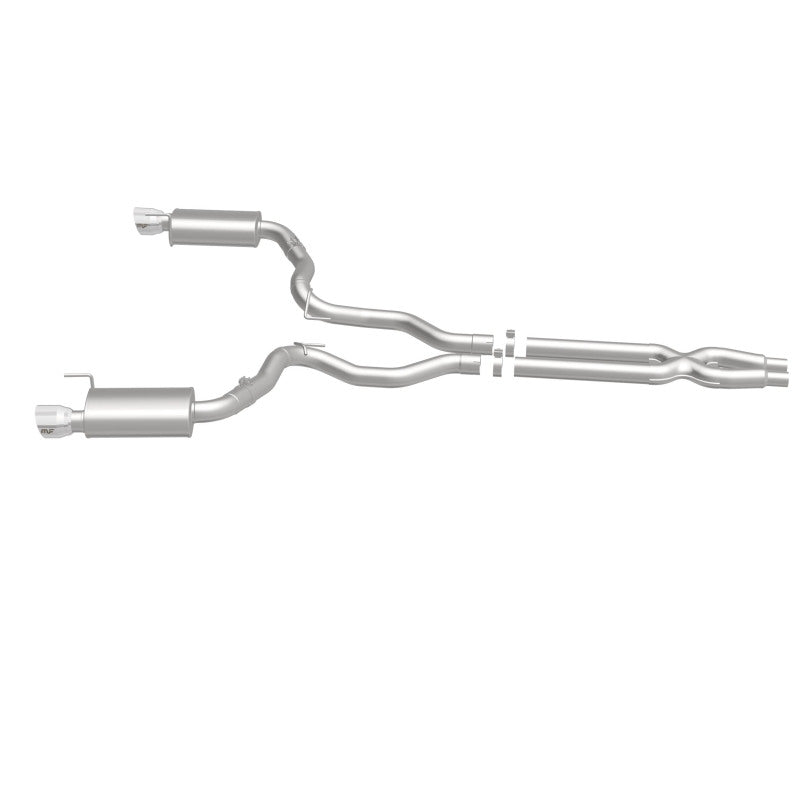 MagnaFlow Cat Back, SS, 3in, Street, Dual Split Polished 4.5in Tips 2015 Ford Mustang GT V8 5.0L MagnaFlow Cat Back, SS, 3in, Street, Dual Split Polished 4.5in Tips 2015 Ford Mustang GT V8 5.0L