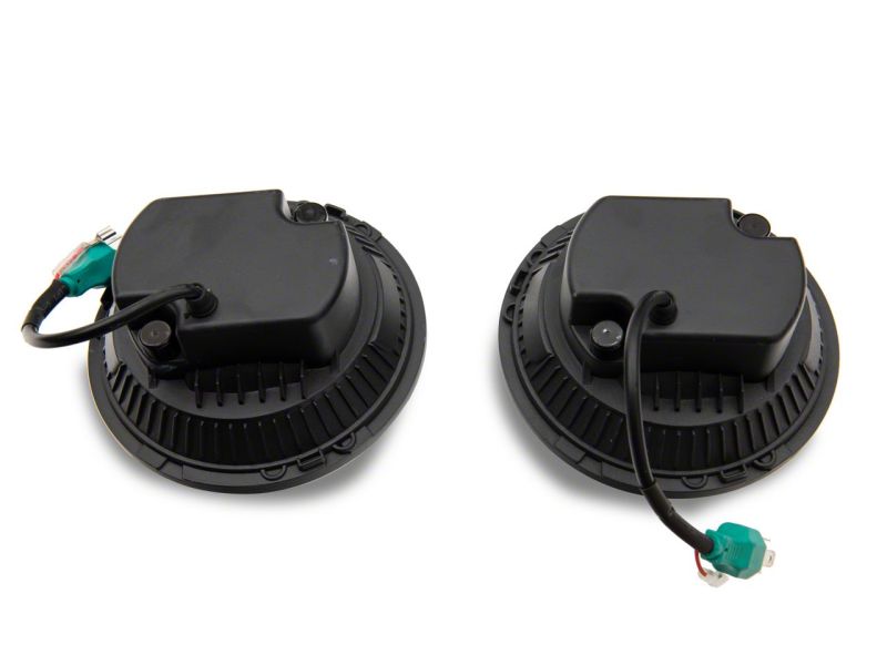 Raxiom 97-18 Jeep Wrangler TJ & JK Axial 7-In LED Headlights w/ DRL- Chrome Housing (Clear Lens) Raxiom 97-18 Jeep Wrangler TJ & JK Axial 7-In LED Headlights w/ DRL- Chrome Housing (Clear Lens)