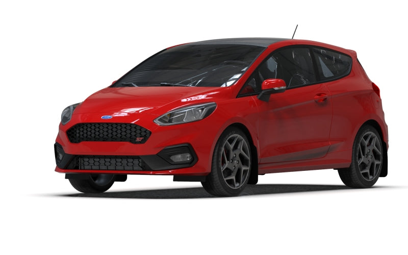Rally Armor 18-23 Ford Fiesta ST MK8 Red UR Mud Flap w/Black Logo Rally Armor 18-23 Ford Fiesta ST MK8 Red UR Mud Flap w/Black Logo