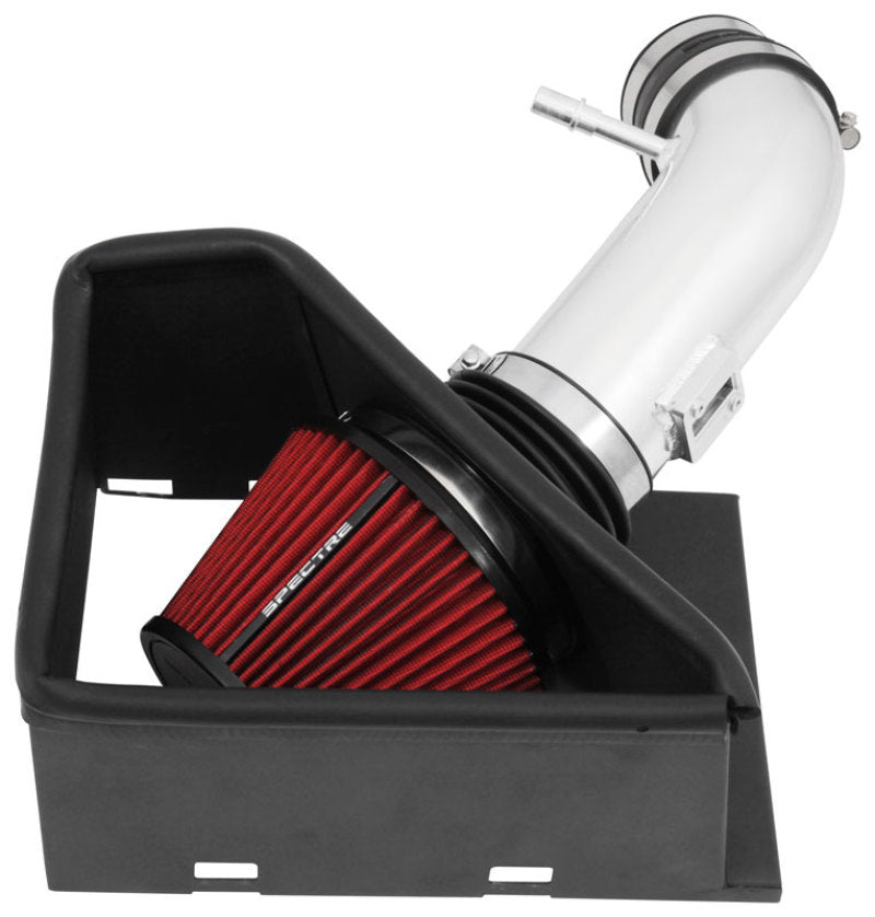Spectre 14-18 RAM 2500/3500 6.4L Air Intake Kit - Polished w/Red Filter Spectre 14-18 RAM 2500/3500 6.4L Air Intake Kit - Polished w/Red Filter