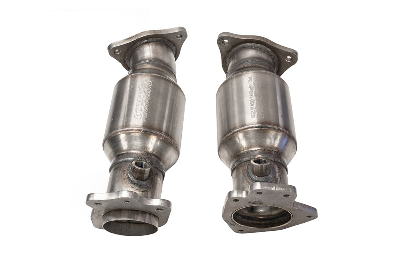 Corsa 20-21 Chevrolet Corvette High Flow 300 Cell Cat Pipes Corsa 20-21 Chevrolet Corvette High Flow 300 Cell Cat Pipes