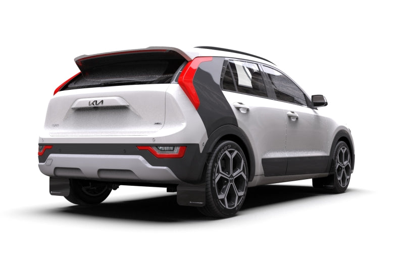 Rally Armor 23-25 Kia Niro SG2 Black UR Mud Flap Dark Grey Logo Rally Armor 23-25 Kia Niro SG2 Black UR Mud Flap Dark Grey Logo