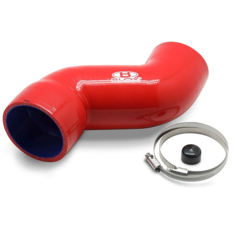 BLOX Racing 08-14 WRX / 08-20 STi Air Box Intake Hose - Red BLOX Racing 08-14 WRX / 08-20 STi Air Box Intake Hose - Red