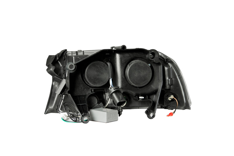 ANZO 1997-2004 Dodge Dakota Crystal Headlights Black 1pc ANZO 1997-2004 Dodge Dakota Crystal Headlights Black 1pc