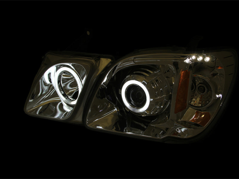 ANZO 1998-2007 Lexus Lx470 Projector Headlights w/ Halo Black (CCFL) ANZO 1998-2007 Lexus Lx470 Projector Headlights w/ Halo Black (CCFL)