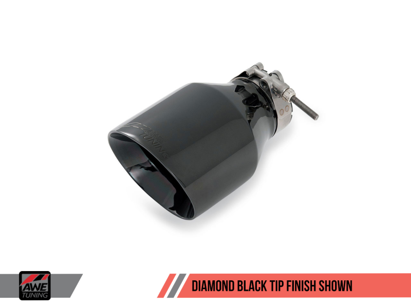AWE Tuning Mk5 Jetta Mk6 Sportwagen 2.5L Track Edition Exhaust - Diamond Black Tips AWE Tuning Mk5 Jetta Mk6 Sportwagen 2.5L Track Edition Exhaust - Diamond Black Tips