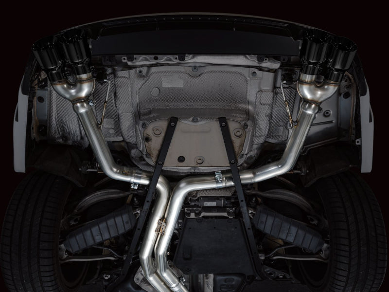 AWE Tuning 19-23 Audi C8 S6/S7 2.9T V6 AWD Track Edition Exhaust - Diamond Black Tips AWE Tuning 19-23 Audi C8 S6/S7 2.9T V6 AWD Track Edition Exhaust - Diamond Black Tips