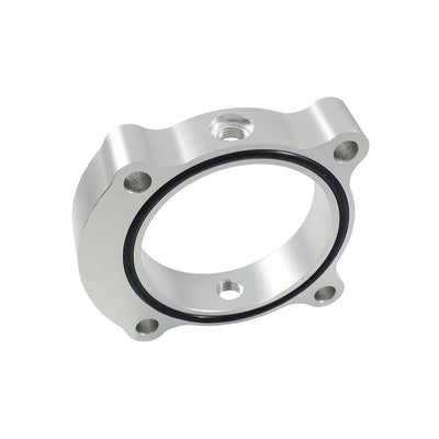Torque Solution Throttle Body Spacer (Silver): Kia Optima 2.0T