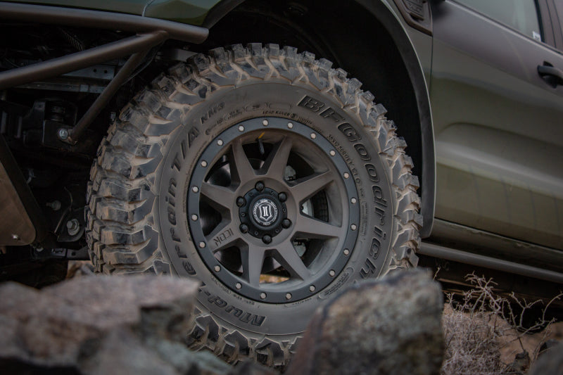 ICON Rebound 17x8.5 6x5.5 25mm Offset 5.75in BS 95.1mm Bore Bronze Wheel ICON Rebound 17x8.5 6x5.5 25mm Offset 5.75in BS 95.1mm Bore Bronze Wheel