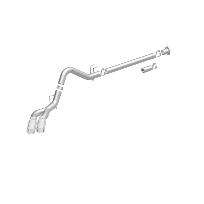 MagnaFlow 08-17 Ford F-250/F-350/F-450 4.6L/6.7 DPF-Back SS 4in Dual Single Passenger Side Rear Exit MagnaFlow 08-17 Ford F-250/F-350/F-450 4.6L/6.7 DPF-Back SS 4in Dual Single Passenger Side Rear Exit