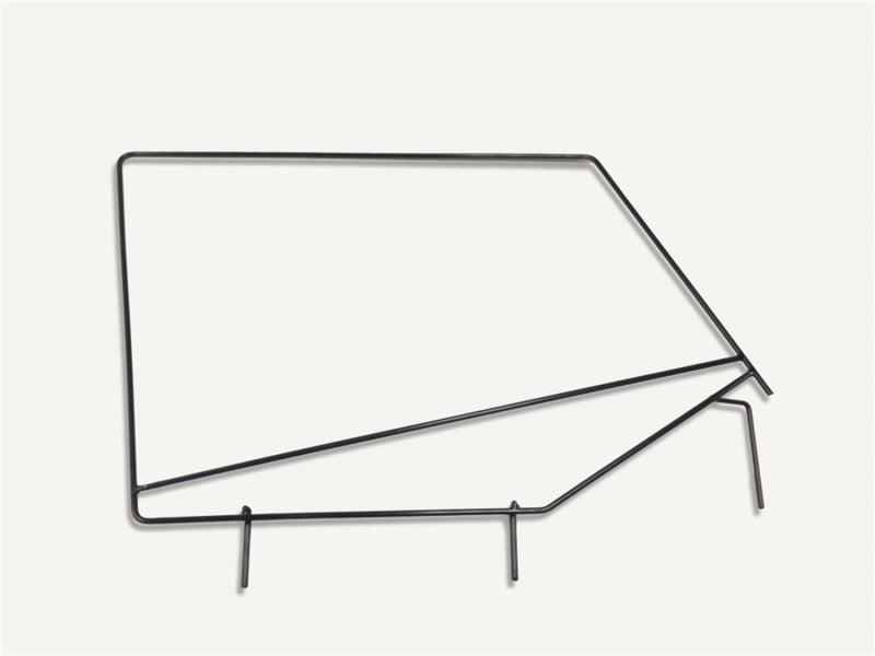 Rampage 1987-1995 Jeep Wrangler(YJ) Window Frame Only - Black Rampage 1987-1995 Jeep Wrangler(YJ) Window Frame Only - Black