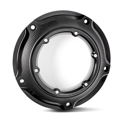 Performance Machine Vision Derby Cover W/Bezel - Black Ops