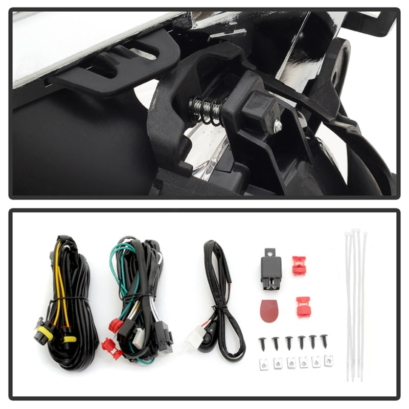 Spyder Chevrolet Trax 2015-2016 OEM Fog Lights W/Cover and Switch Clear FL-CTRAX13-C Spyder Chevrolet Trax 2015-2016 OEM Fog Lights W/Cover and Switch Clear FL-CTRAX13-C