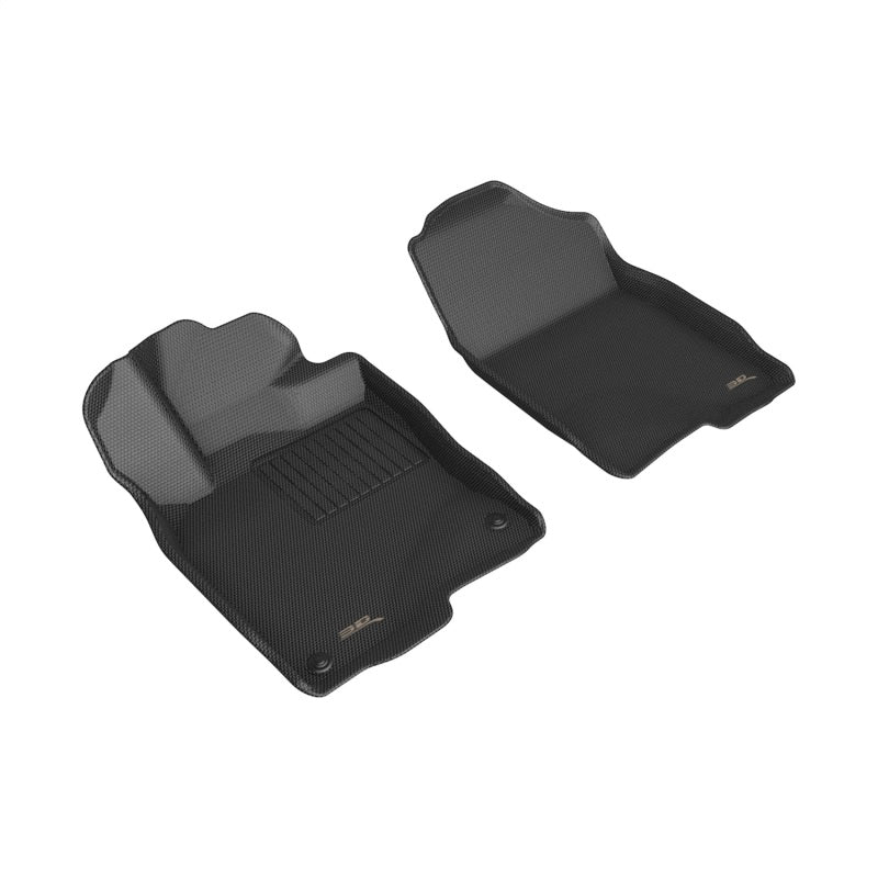 3D MAXpider 2022 Honda Civic Kagu 1st Row Floormat - Black 3D MAXpider 2022 Honda Civic Kagu 1st Row Floormat - Black