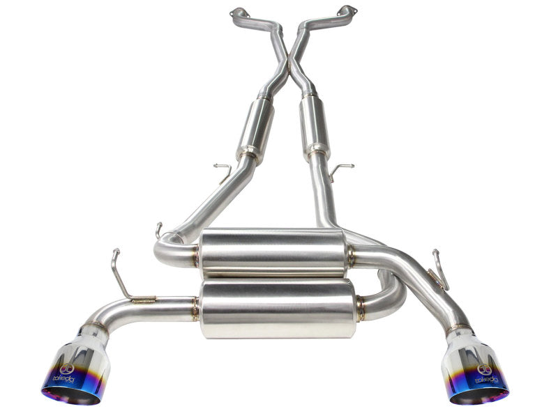 aFe Takeda 2-1/2in 304SS Cat-Back Exhaust Infiniti G37 08-13/Q60 14-15 V6-3.7 w/ Blue Flame Tips aFe Takeda 2-1/2in 304SS Cat-Back Exhaust Infiniti G37 08-13/Q60 14-15 V6-3.7 w/ Blue Flame Tips