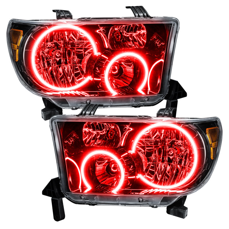 Oracle 07-11 Toyota Tundra Pre-Assembled Headlights - Black Housing - w/ BC1 Controller SEE WARRANTY Oracle 07-11 Toyota Tundra Pre-Assembled Headlights - Black Housing - w/ BC1 Controller SEE WARRANTY