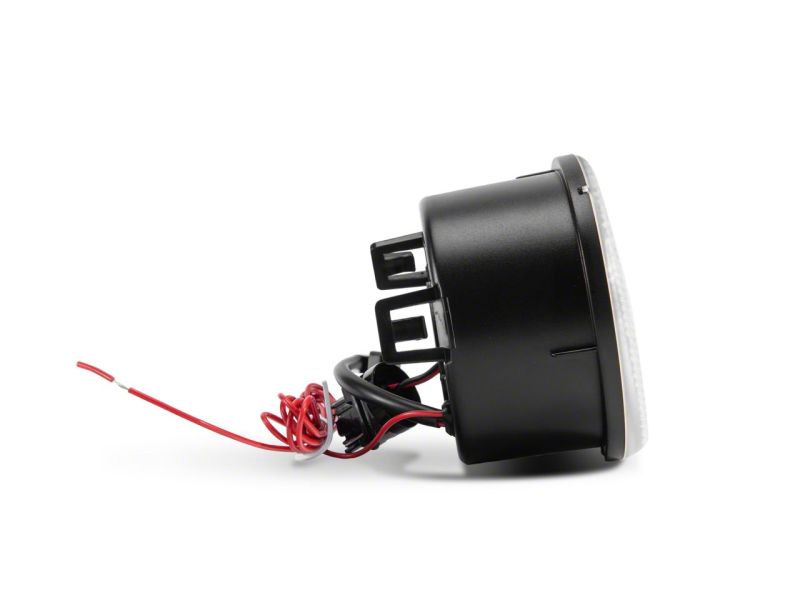 Raxiom 07-18 Jeep Wrangler JK Axial Series LED Turn Signals w/ Halo- Clear Raxiom 07-18 Jeep Wrangler JK Axial Series LED Turn Signals w/ Halo- Clear