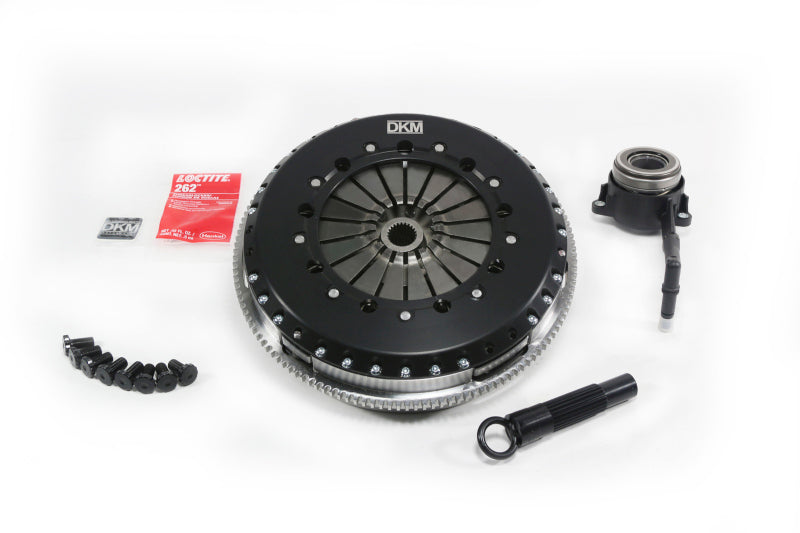 DKM Clutch 2.0 VW/Audi A3 FSI 6 Bolt Motor MS Twin Disc Clutch w/Steel Flywheel (660 ft/lbs Torque) DKM Clutch 2.0 VW/Audi A3 FSI 6 Bolt Motor MS Twin Disc Clutch w/Steel Flywheel (660 ft/lbs Torque)