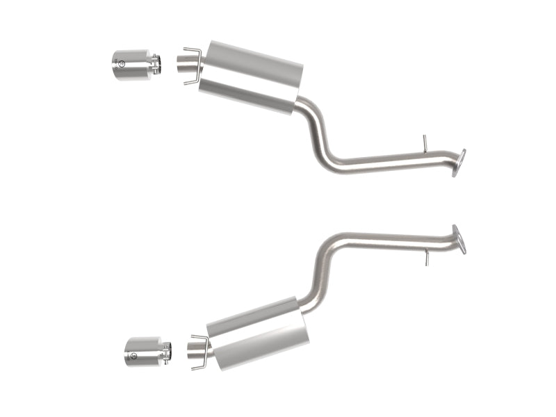 aFe Lexus IS350 14-22 V6-3.5L Takeda Axle-Back Exhaust System- Polished Tip aFe Lexus IS350 14-22 V6-3.5L Takeda Axle-Back Exhaust System- Polished Tip