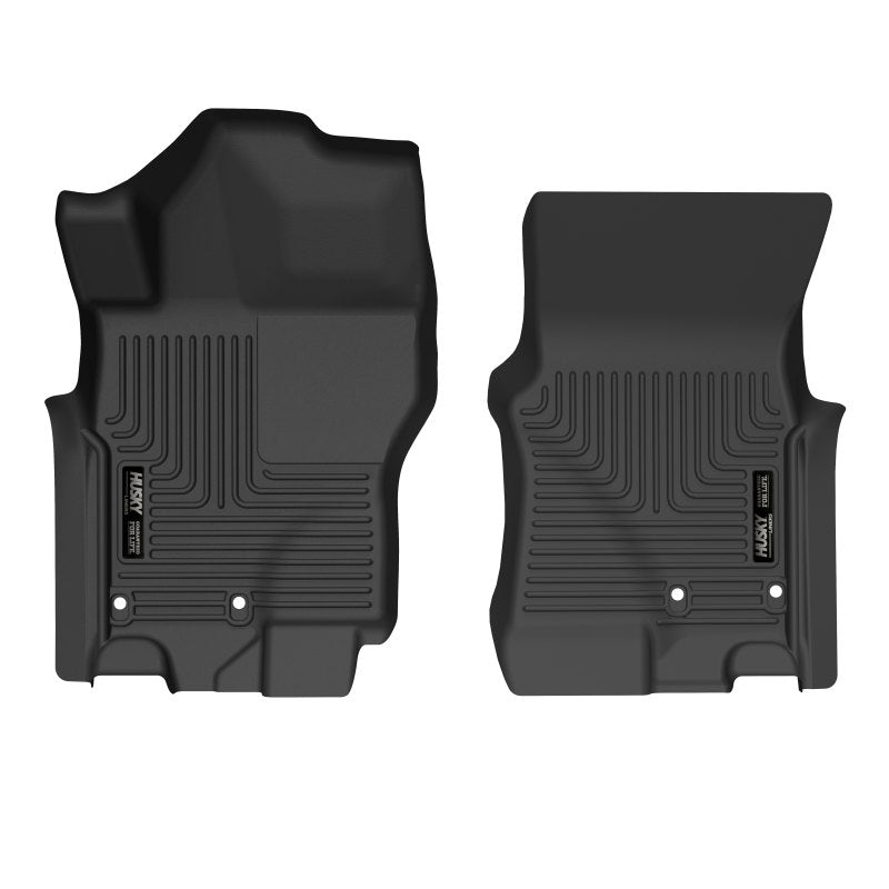 Husky Liners 2022 Nissan Frontier CC Front Floor Liners - Black Husky Liners 2022 Nissan Frontier CC Front Floor Liners - Black