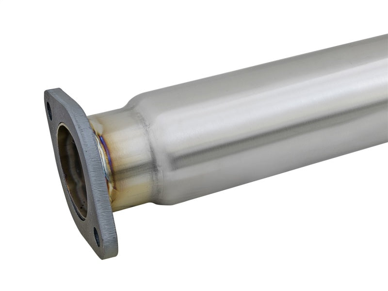 aFe Takeda 3in. to 2.5in. 304 SS C/B Exhaust 08-15 Mitsubishi EVO I4-2.0L (t) - Blue Flamed Tips aFe Takeda 3in. to 2.5in. 304 SS C/B Exhaust 08-15 Mitsubishi EVO I4-2.0L (t) - Blue Flamed Tips