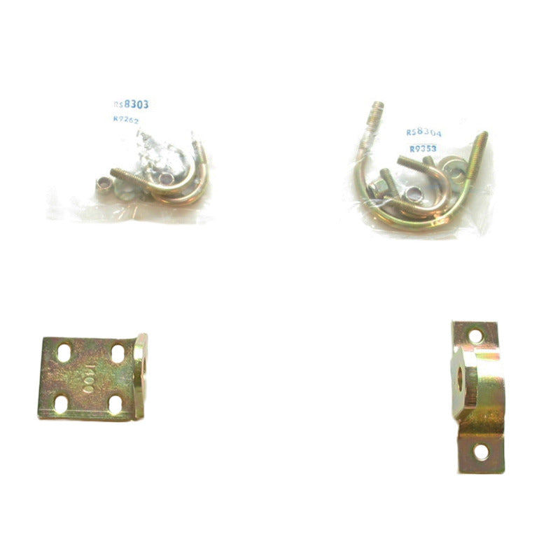 Rancho 59-66 Jeep CJ3 Front Steering Stabilizer Bracket Kit Rancho 59-66 Jeep CJ3 Front Steering Stabilizer Bracket Kit