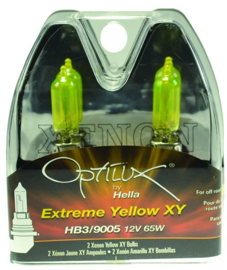 Hella Optilux HB3 9005 12V/65W XY Xenon Yellow Bulb Hella Optilux HB3 9005 12V/65W XY Xenon Yellow Bulb