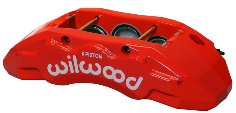Wilwood Caliper-TX6R- R/H - Red 1.75/1.62/1.62in Pistons 1.38in Disc Wilwood Caliper-TX6R- R/H - Red 1.75/1.62/1.62in Pistons 1.38in Disc