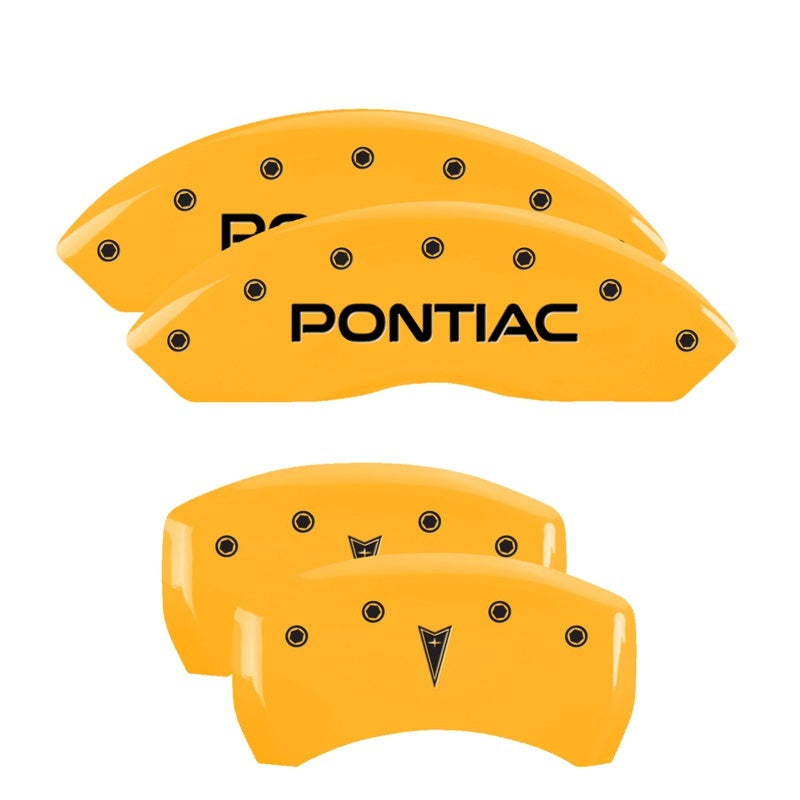MGP 4 Caliper Covers Engraved Front Pontiac Rear Arrow Yellow Finish Blk Char 2009 Pontiac Solstice MGP 4 Caliper Covers Engraved Front Pontiac Rear Arrow Yellow Finish Blk Char 2009 Pontiac Solstice