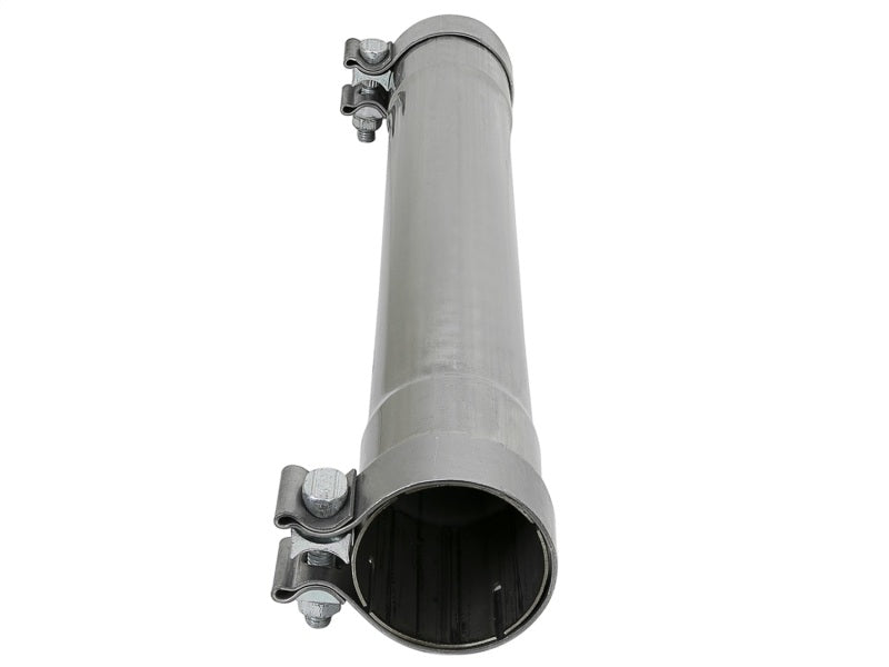 aFe MACH Force-Xp 409 SS Muffler Pipe 2.5in. Inlet/Outlet / 14in. Body / 20in. Length aFe MACH Force-Xp 409 SS Muffler Pipe 2.5in. Inlet/Outlet / 14in. Body / 20in. Length