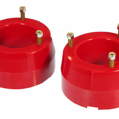 Prothane 94-05 Dodge Ram 4wd Front Coil Spring 2in Lift Spacer - Red