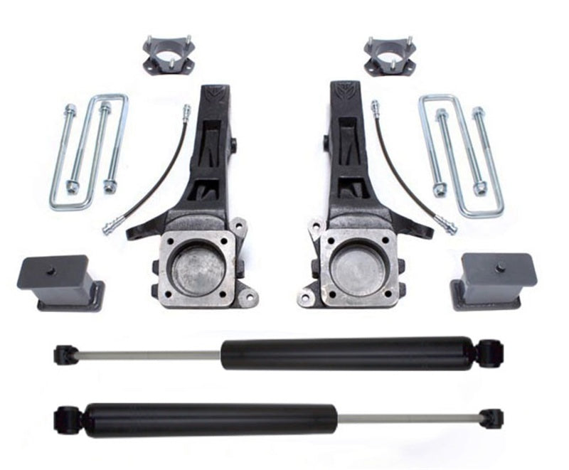 MaxTrac 05-18 Toyota Tacoma 2WD 6 Lug 6.5in/4in MaxPro Spindle Lift Kit w/MaxTrac Shocks MaxTrac 05-18 Toyota Tacoma 2WD 6 Lug 6.5in/4in MaxPro Spindle Lift Kit w/MaxTrac Shocks