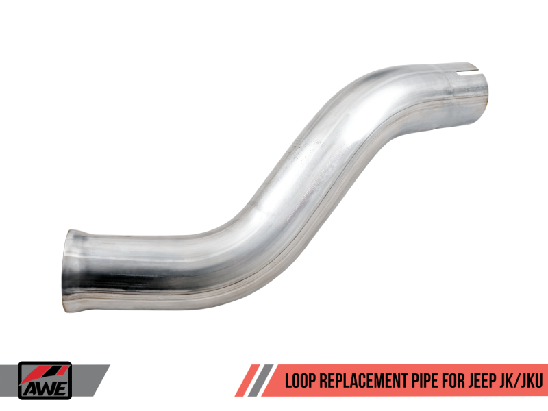 AWE Tuning 07-18 Jeep Wrangler JK/JKU 3.6L Loop Replacement Pipe AWE Tuning 07-18 Jeep Wrangler JK/JKU 3.6L Loop Replacement Pipe