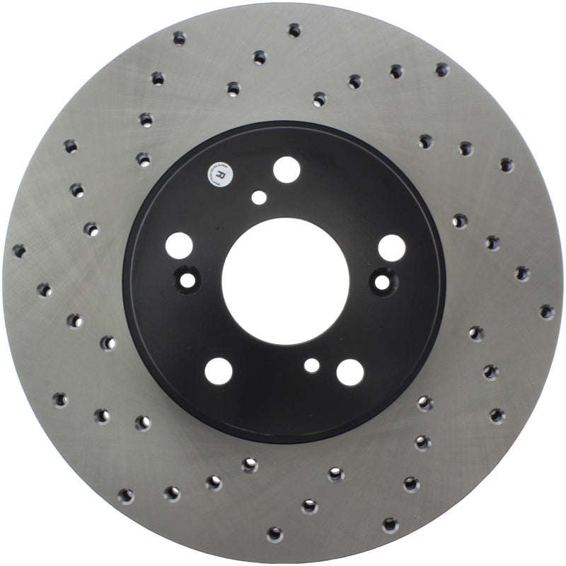 StopTech 99-08 Acura TL (STD Caliber) / 01-03 CL / 04-09 TSX Cross Drilled Right Front Rotor StopTech 99-08 Acura TL (STD Caliber) / 01-03 CL / 04-09 TSX Cross Drilled Right Front Rotor
