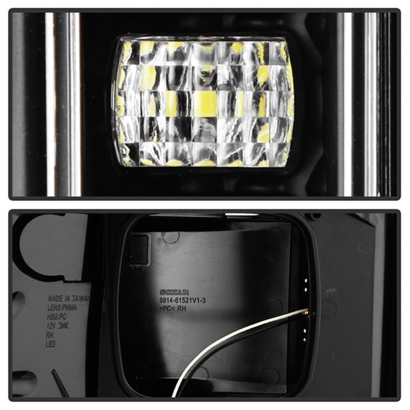 Spyder 21-23 Ford F150 (Factory Halogent) Light Bar LED Tail Lights - Black (ALT-YD-FF15021HAL-BK) Spyder 21-23 Ford F150 (Factory Halogent) Light Bar LED Tail Lights - Black (ALT-YD-FF15021HAL-BK)