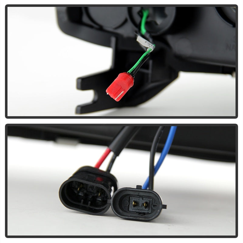 Spyder 07-14 Chevy Suburban/1500/2500/Tahoe V2 Projector Headlights Blk PRO-YD-CSUB07V2-DRL-BK Spyder 07-14 Chevy Suburban/1500/2500/Tahoe V2 Projector Headlights Blk PRO-YD-CSUB07V2-DRL-BK