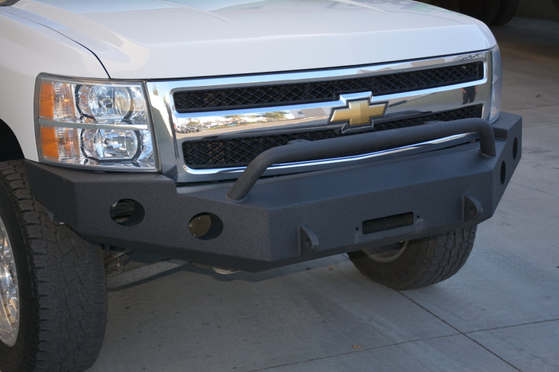 DV8 Offroad 07-13 Chevrolet Silverado 1500 Front Bumper - Black Powdercoat DV8 Offroad 07-13 Chevrolet Silverado 1500 Front Bumper - Black Powdercoat