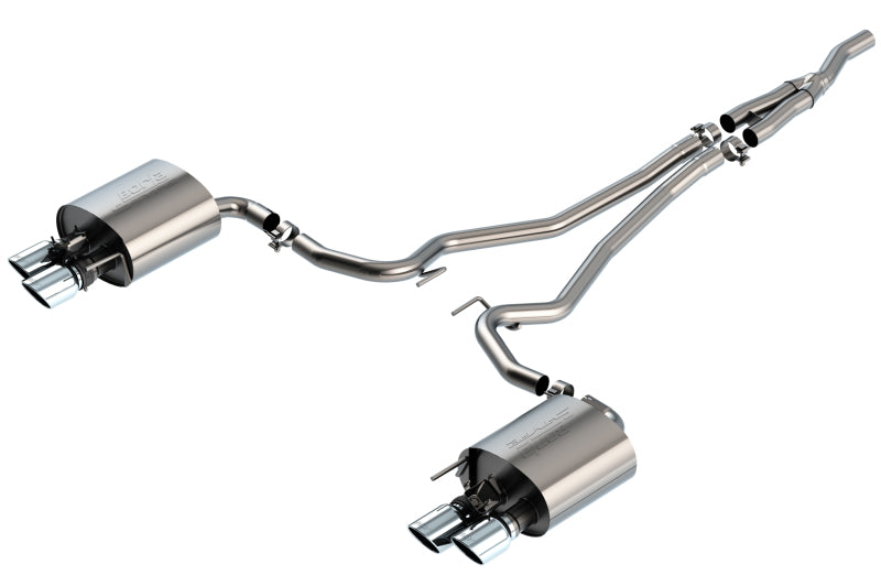 Borla 19-20 Ford Mustang Ecoboost 2.3L 2.25in S-type Exhaust w/ Valves Borla 19-20 Ford Mustang Ecoboost 2.3L 2.25in S-type Exhaust w/ Valves