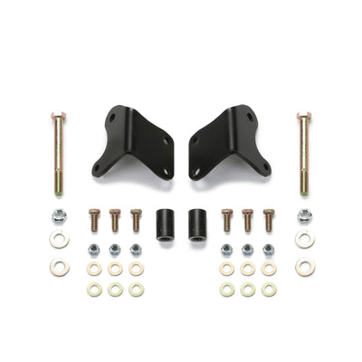 Fabtech 07-18 Jeep JK 4WD Front Lower Shock Mount Relocation Brackets