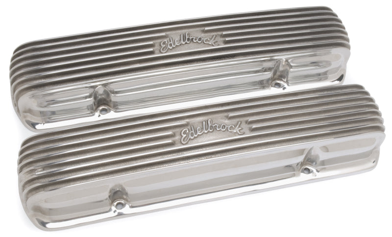 Edelbrock Valve Cover Classic Series Pontiac 1962-1979 301-455 CI V8 Polshed Edelbrock Valve Cover Classic Series Pontiac 1962-1979 301-455 CI V8 Polshed
