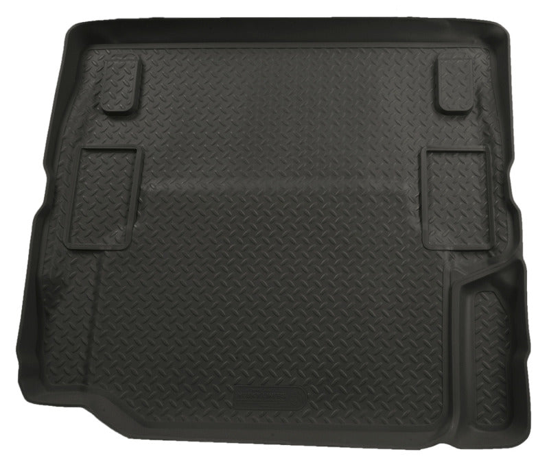 Husky Liners 07-10 Jeep Wrangler Classic Style Black Rear Cargo Liner Husky Liners 07-10 Jeep Wrangler Classic Style Black Rear Cargo Liner