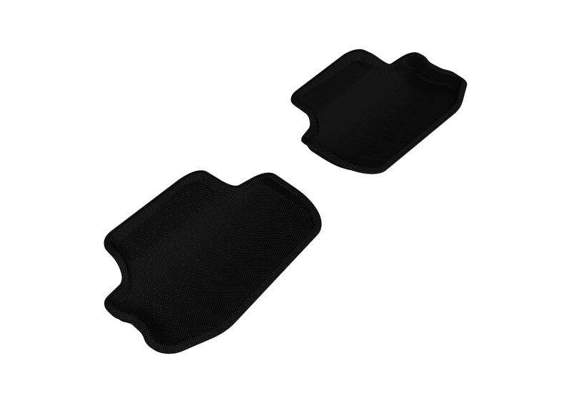 3D MAXpider 2010-2015 Chevrolet Camaro Kagu 2nd Row Floormats - Black 3D MAXpider 2010-2015 Chevrolet Camaro Kagu 2nd Row Floormats - Black