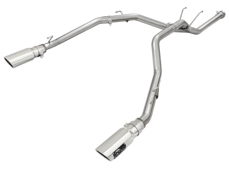 aFe MACHForce XP DPF-Back Exhaust 2.5in SS with Polished Tips 2014 Dodge Ram 1500 V6 3.0L EcoDiesel aFe MACHForce XP DPF-Back Exhaust 2.5in SS with Polished Tips 2014 Dodge Ram 1500 V6 3.0L EcoDiesel