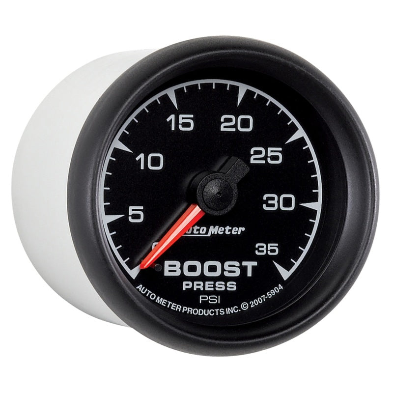 Autometer ES 52mm 35 PSI Mechanical Boost Gauge Autometer ES 52mm 35 PSI Mechanical Boost Gauge