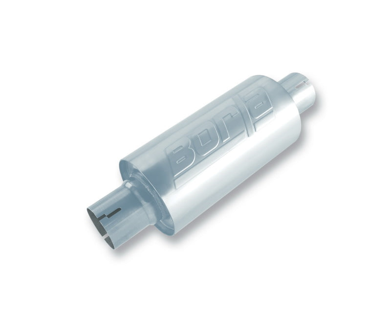 Borla Universal S-type 2.5in Inlet/Outlet Muffler Borla Universal S-type 2.5in Inlet/Outlet Muffler