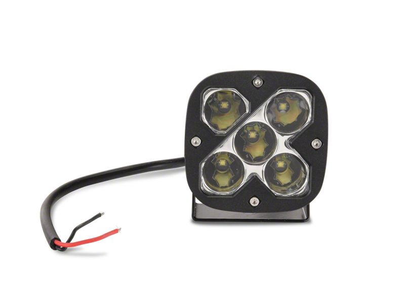 Raxiom 3-In Square High-Powered LED Light Universal (Some Adaptation May Be Required) Raxiom 3-In Square High-Powered LED Light Universal (Some Adaptation May Be Required)