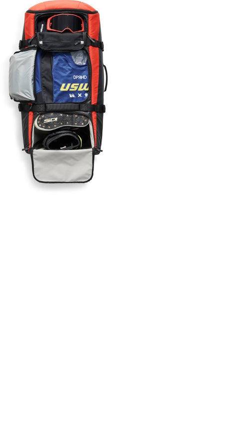 USWE Buddy Athlete Gear Trolley Bag 150L - Black/Red USWE Buddy Athlete Gear Trolley Bag 150L - Black/Red